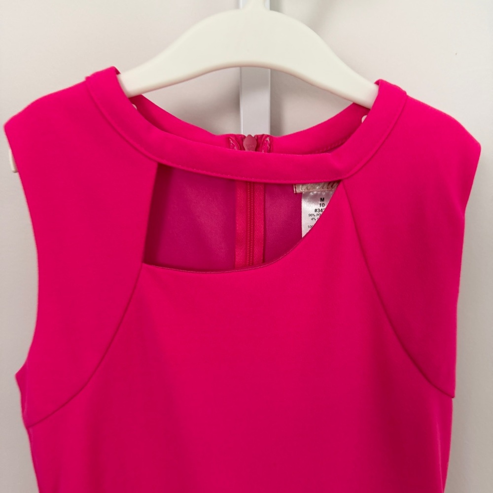 Sally Miller couture Pink Sleeveless Kids Dress size 10 - Picture 3 of 5